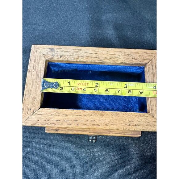 Small Wooden Trinket Box 5” X 3” X 3 1/4” - Picture 15 of 16